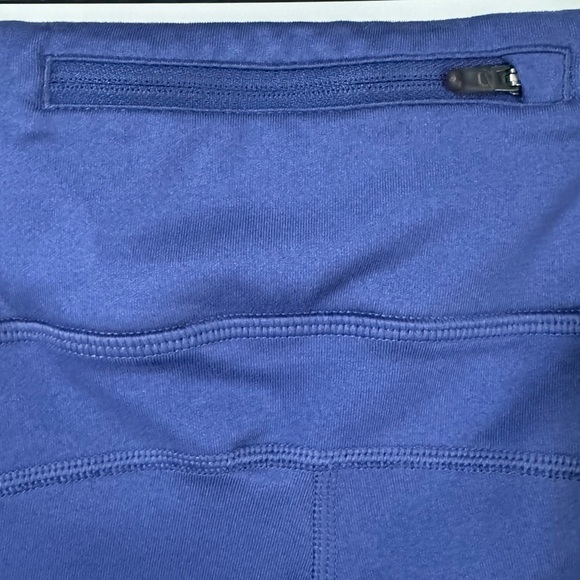 Women’s Nike Dri Fit Running Capri Leggings Size L Indigo - Picture 9 of 16